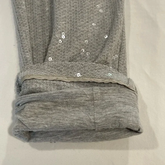Anthropologie | Claudette Sequin Jumpsuit | Size 6 | Silver - Picture 10 of 14